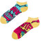 Dedoles Chaussettes Unisexe Homme Femme & Enfants beaucoup designs amusants gauche droite différent, couleur: Multicolore, motif: Bande dessinée (Socquettes), taille: 35-38