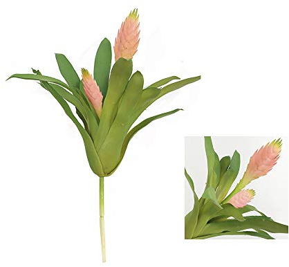 MIGUOR - Piante grasse artificiali per interni ed esterni, giardino e decorazione per la casa, colore: Rosa rosa (rosa-rosa, 31,8 cm)