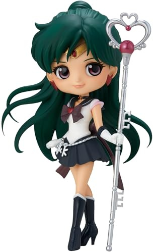 BanPresto - Movie Sailor Moon Eternal Super Sailor Pluto Q PosketVersion 1, Mehrfarbig