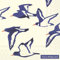 IHR L 912960 Lot de 20 serviettes de table en papier, motif maritime, poisson huîtres, blanc naturel, 16,5 x 16,5 cm, 3 épaisseurs