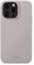 holdit Silikonhülle iPhone 13 Pro (6,1”) - 0,8mm Ultra dünn Handyhülle Silikon - Trendy Slim Silicone case mit Voller Schutz (erhöhte Kante für Kameraschutz) - Taupe