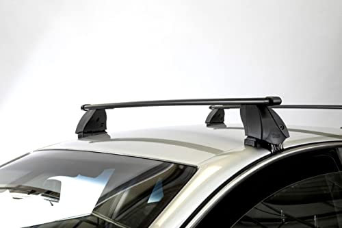 RIC-K1 PRO Stahldachträger für OPEL MERIVA B (5-Türer) von 2010 bis 2017 mit Standarddach - TÜV-GS-geprüft