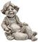 Fachhandel Plus DEKOFIGUR Wichtel lustige Gartendeko Gnom Kobold Indoor Outdoor
