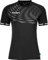 Kempa Wave 26 Shirt Women Damen Mädchen Sportshirt Kurzarm T-Shirt Funktionsshirt Handball Gym Fitness Trikot - elastisch und atmungsaktiv - taillierter Schnitt, Schwarz/Anthra, L