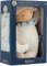 KALOO - Doux Sommeil - Schlafendes Plüschschaf - Schlaflied „Hush Little Baby“ - Mobile Einschlafhilfe aus Plüsch - 20 cm - Weiß - Ab Geburt, K221005