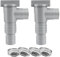 Wartungshahn/Absperrhahn für Pools, Pool Absperrhahn mit 32mm Pool Anschlussset 32mm Pool Schlauchadapter Kolbenventil Poolteile und Zubehör