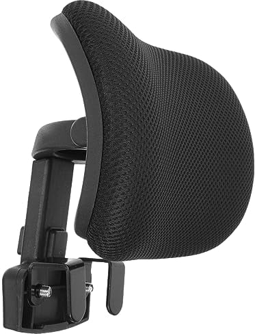 Holibanna Verstellbare Kopfstütze Für Bürostühle Ansteckbar Und Neigbar Ergonomisch Designed Für Nacken Und Kopfsupport Installieren Mit Clips