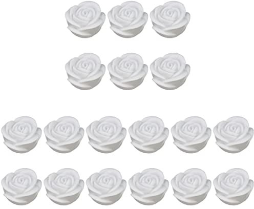 OSALADI 18stücke Teiliges Rosenlicht Dekoration Farbwechselnde Blütenlampe Für Hochzeiten Partys Heimdekoration Weißes Gehäuse Bunte Lichter