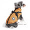 Hundeweste,Hundemantel Wasserdicht,Warme Weste mit Hundegeschirr Winter Warm und weich 9 Farben-Kaffeefarbe XL