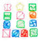 Sandwich Cutter Children Cartoon Lunch Breakfast Cutting Die Bread Mold Baking Tool Kitchen Accessories Sandwich Cutter Shapes for Kids Lunch Dinosaur Heart Square Small