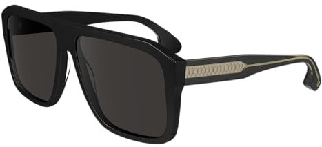 Victoria Beckham Damen Vb671s Sonnenbrille, Schwarz/Weiß