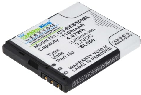 Akku kompatibel mit Bea-Fon SL550 - Li-Ion 1100mAh - SL550