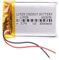 Batterie 102535 LiPo 3.7V 1000mAh 3.7Wh 1S 5C Liter Energy Battery pour l'électronique Rechargeable Téléphone Portable Smartwatch GPS - Ne Convient Pas à la Radiocommande 37x25x10mm (1000mAh|102535)