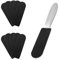 Foot File Cocoon Remover, Stainless Steel Pedicure Foot File for Dead Skin Double Sided Feet Rasp Professional Scrubber for Removing Damaged and Hard Skin Corns, with Replacement Pads