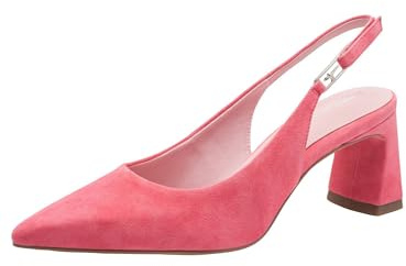 Tamaris Escarpin à bride arrière pour femme à talon bloc en cuir
