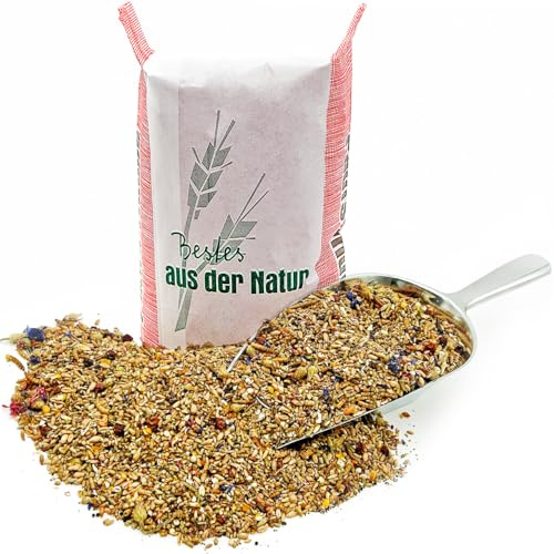 Paul´s Mühle 10kg Premium Wachtelliebe & Wachtelfutter Lege- & Zierwachteln | Wachtel- & Legewachtel Futter mit 19,1 % Rohprotein - Wachtel-Futter mit Saaten, Kräuter & Insekten für Wachtelzüchter