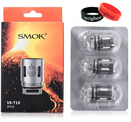 SMOK TFV8 Verdampferköpfe (3er Pack) Größe (V8-T10)
