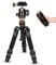 Koolehaoda Portable Mini Tripod,Height Adjustable 8-20inch,Compact Macro Tabletop Tripod with Carrying Bag,Weight only 1.5lbs / 0.68kg