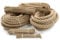 Natural Jute Rope Twisted Braided Decking Garden Boating Sash 6mm - 40mm (16mm, 10m)