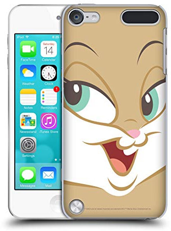 Head Case Designs Offizielle Looney Tunes Lola Bunny Volles Gesicht Harte Rueckseiten Handyhülle Hülle Huelle kompatibel mit Apple iPod Touch 5G 5th Gen