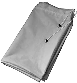 paramondo Housse De Protection Contre La Pluie pour Parasol parajuna, avec Fermeture Éclair Et Tige De Commande, Longueur 158cm, Gris
