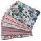 EDGEAM Baumwollstoff Meterware Stoffpaket Patchwork Stoff Baumwolle Stoffe zum Nähen 7 Stück 50 x 45 cm für Nähstoffe DIY Handwerk Scrapbooking (Art-7-C, 50 x 45 cm)