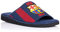 FC Barcelona Hausschuhe aus Frottee, zweifarbig, offen, für Herbst und Winter, bunt, 40 EU