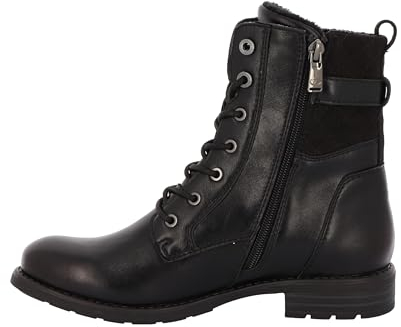 Tom Tailor Damen 4293304 Stiefelette, black, 37 EU