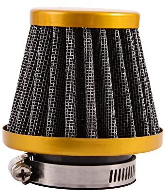 WOOSTAR 35mm Filtro Dell'aria Sostituzione per 50cc 70cc 90cc 110cc 125cc PZ16 PZ19 PZ22 Carburatore Scooter Dirt Bike ATV Oro