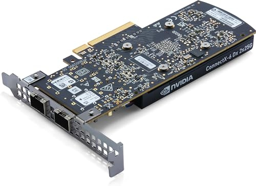 HP NVIDIA Mellanox ConnectX-6 LX Dual Port 25GbE SFP28 NIC (Nvidia Mellanox Connectx-6 Lx - Dual Port 25Gbe Sfp28 Nic - Warranty: 12M)