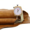 YIPOCH Retro-Rindsleder, rohes Leder, Hellbraun, Sofa, Möbel, Verfärbung, Hauptschicht, Leinwandbindung, Öl, Wachs, echter Lederstoff