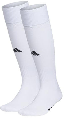 adidas Unisex Rivalry Soccer Socks (2-Pack) Over-the-Calf Athletic Fit for Men & Women