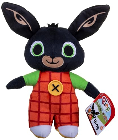 Bing Goldbär Plüsch Maskottchen zufälliges Kuscheltier, 23,5 cm, 3529F, Mehrfarbig