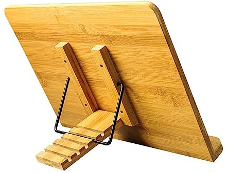 Parliky Support De Lecture Ajustable Bois Lutrin Pour Bureau Pour Dessin