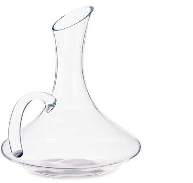 Carafe à vin en verre avec poignée