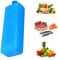 Biniveil Freezer Blocks | Ice Blocks | Freezer Ice Pack | Air Conditioner Fan Ice Crystal Box | Ice Packs For Cool Box | Reusable Ice Blocks Refrigerator | Space Saving Freezer Pack Cooler Bag