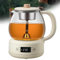 Machines à Thé Chaud, Machine à Thé 600 W, Panneau De Micro-Ordinateur, Corps en Verre à Haute Teneur en Borosilicate, 11 Niveaux D'isolation Thermique Réglable, 1 L, avec 8 Heures De Maintien
