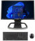 HP ProDesk 400 G4 MT Desktop 23 Monitor Setup - Intel Core i5 6th Gen (4 Cores Upto 3.60GHz), 16GB DDR4 RAM, 240GB SSD, 23 1080p Monitor, 300Mbps USB WiFi, Windows 11 Pro (Renewed)