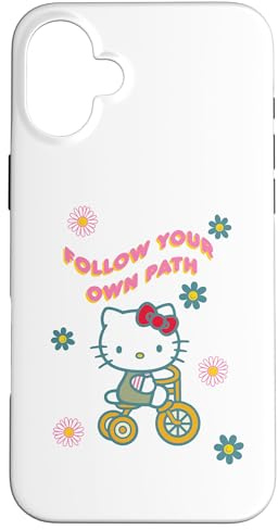 Segui il tuo percorso con Hello Kitty Custodia per iPhone 16 Plus