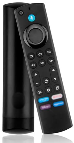 4a Gen Vocale Telecomando per Smart TV, Telecomando di Ricambio con Funzione Vocale Sostitutivo per 2a Generazione e 4a Generazione, Remote Control Voice Compatibile con 4k, Lite, 4K Max Smart TV