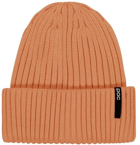 POC Beanie – warme Merino-Acryl Mütze mit 2x2-Rippenstrick & breitem Umschlag