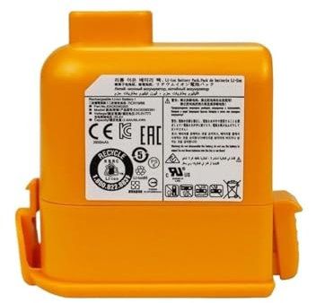 TYRLBDXS Aspirapolvere A9MASTER2X, 25,2 V 2600 mAh, Batteria agli ioni di Litio, Accessori di Ricambio. Compatibile con LG A9+ /A9
