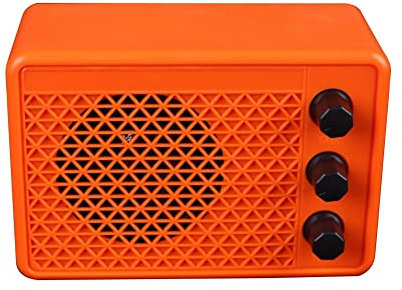 GNURBDILFO 1 Set JN-YX01 Portable Acoustic Guitar Amplifier 5Watt Acoustic Guitar Amplifierr Normal/Bright Dual Channels with Bluetooth