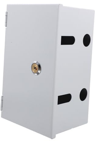 UKCOCO Enchufe Cerradura Para Exterior Caja De Metálica Acero Inoxidable Elegante