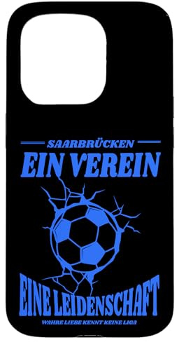Saarbrücken Fußball Fan Hülle für iPhone 15 Pro
