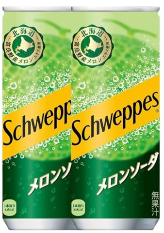 Schwepps Melon Soda 2er-Pack – Japanische Limited Edition mit