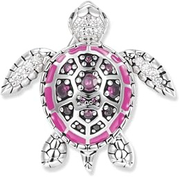 Seinerzeit FLORA & FAUNA Sheela Pink Schildkröten Anhänger