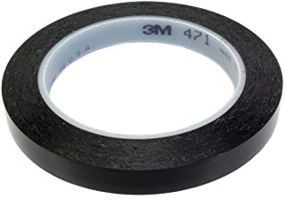 3M 471 Scotch Fineline Konturenband Zierlinienband lackieren Airbrush 12mm x 33m Schwarz