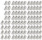 100× Aluprofil Profil Nutensteine Kugel Nut 8 Schrauben Gewinde M6 für 3030 3060