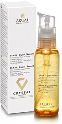 ARUAL Serum Crystal Diamond Reparación Capilar 100 ml, Anti-frizz, 100